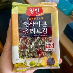 สาหร่ายแผ่นเกาหลี ยังบัน