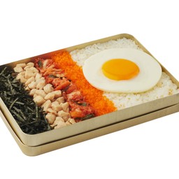 ข้าวเขย่าไข่กุ้งไก่ผัดซอสเกาหลี