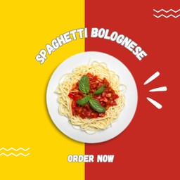 สปาเกตตี้ซอสเนื้อ bolongnes
