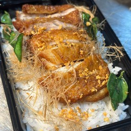 ข้าวไก่ทอด สูตร ทอดสมุนไพร