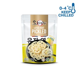 รากบัวดองยูสุสไตล์เกาหลี 150g - แช่เย็น