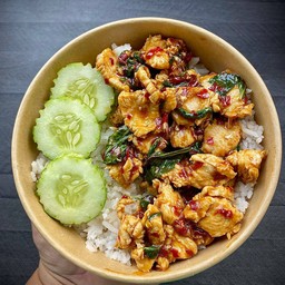 กะเพราไก่