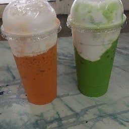 ชาเขียว+ครีมชีส Green tea cream cheese