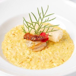 Seared Scallop and Parmesan Risotto