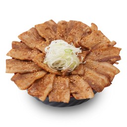 ข้าวหน้าหมูสามชั้นสุขล้น กิกะไซส์ 16 ชิ้น