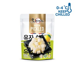 หัวไชเท้าดองยูสุสไตล์เกาหลี 150g - แช่เย็น