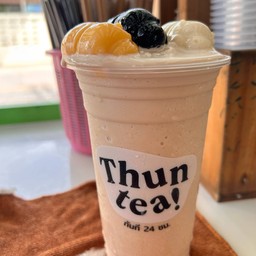 ชานมหมูเด้งแก้วขนาด16ออน