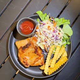 สเต๊กไก่สไปซี่