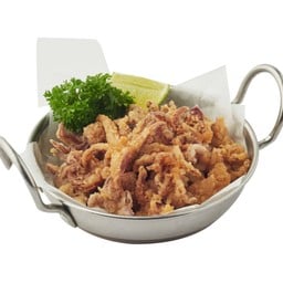 หนวดปลาหมึกทอดสไตล์ญี่ปุ่น