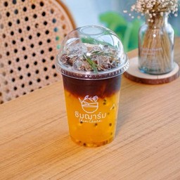 Coffee passion fruit