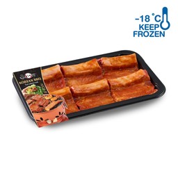 ซี่โครงหมูหมักซอสสไตล์เกาหลี 250g - แช่แข็ง