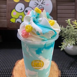 นมสดบลูฮาวายเฟรปเป้