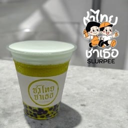 สเลอปี้ชาเขียวครีมชีส