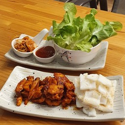 เซ็ทอกไก่ย่างเกาหลี