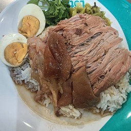 ข้าวขาหมู+คากิ [ข้าวขาหมูตรอกซุง]