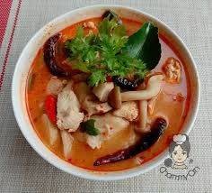ต้มยำไก่น้ำข้น