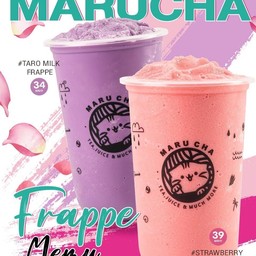 สตอเบอร์รี่นมสดปั่น Strawberry Fresh Milk Frappe