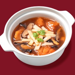 กระเพาะปลาน้ำเเดง เป๋าฮื้อเส้น