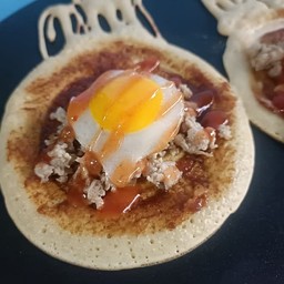 โตเกียวพริกเผาหมูสับ+ไข่ดาว