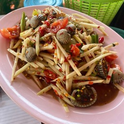 ตำหอยแครง