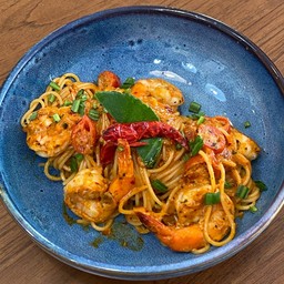 สปาเกตตี้ต้มยำกุ้ง