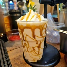 นมสดคาราเมล-ปั่น