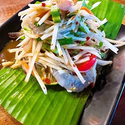 ตำกุ้งสด