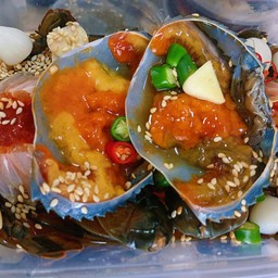 เซ็ตข้าวปูไข่ดอง