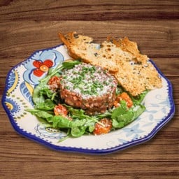 ทาร์ทาร์เนื้อและร็อกเก็ต