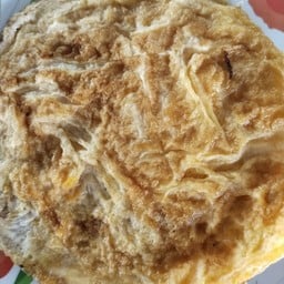 ใข่เจียวหมูสับเป็บกับข้าว