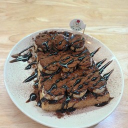 ปังปิ้งกล้วยหอม โอวัลติน