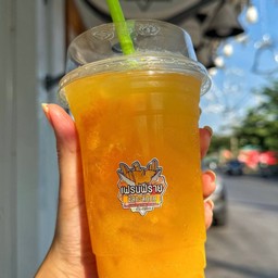 น้ำส้มสด(เย็น)