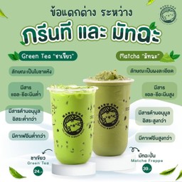 ชาเขียวนม Green Tea