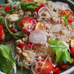 ยำวุ้นเส้นหมู