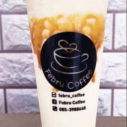 นมหมีปั่นคาราเมล