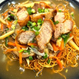 โกยหมี่หมูกรอบ