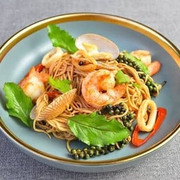 Spaghetti Kee Mao Seafood