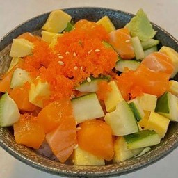 สลัดด้งรวมแซลมอน