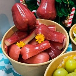 ชมพู่ทับทิมจันทร์เต็มกล่อง750ml