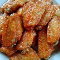 ปีกกลางไก่อบสไปซี่