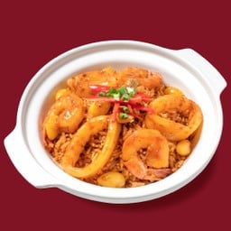 ข้าวอบหม้อดินทะเลรวม