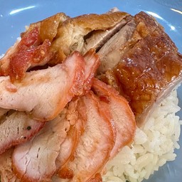ข้าวหน้าเป็ด รวมหมูแดง