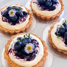 บลูเบอร์รี่ชีสพาย