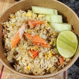 ข้าวผัดไข่ปูอัด