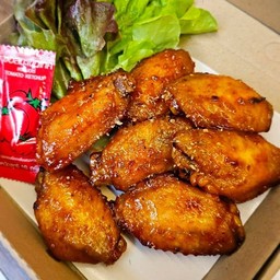 ไก่ย่างซอส