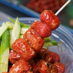 ลูกชิ้นทอดร้านเจ้ภาพ(ของกินเล่น)