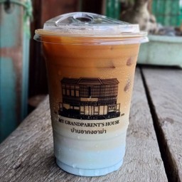 อัญชันลาเต้ (Ic Butterfly Pea Latte)