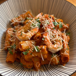 Rigatoni Shrimp Vodka Pink Sauce