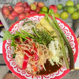 ตำเส้นลุยสวน