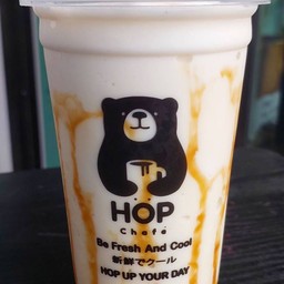 นมสดคาราเมลปั่น